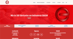 Desktop Screenshot of erasan.es